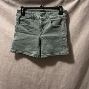 American Eagle Outfitters Mint Jean Shorts